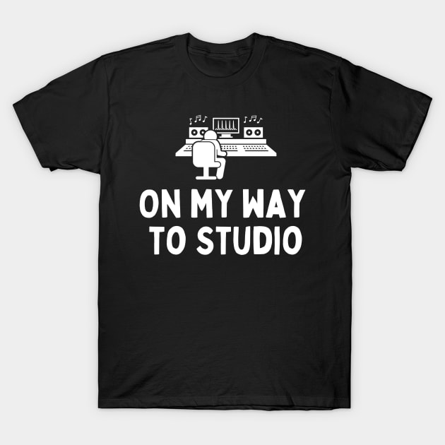 on my way to studio T-Shirt by WingsLab